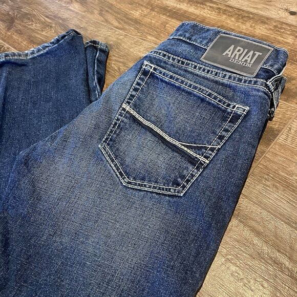 Ariat Other - Ariat Jeans Men’s 31x34 Blue M7 Slim Fit Straight Leg Western Cowboy Stretch